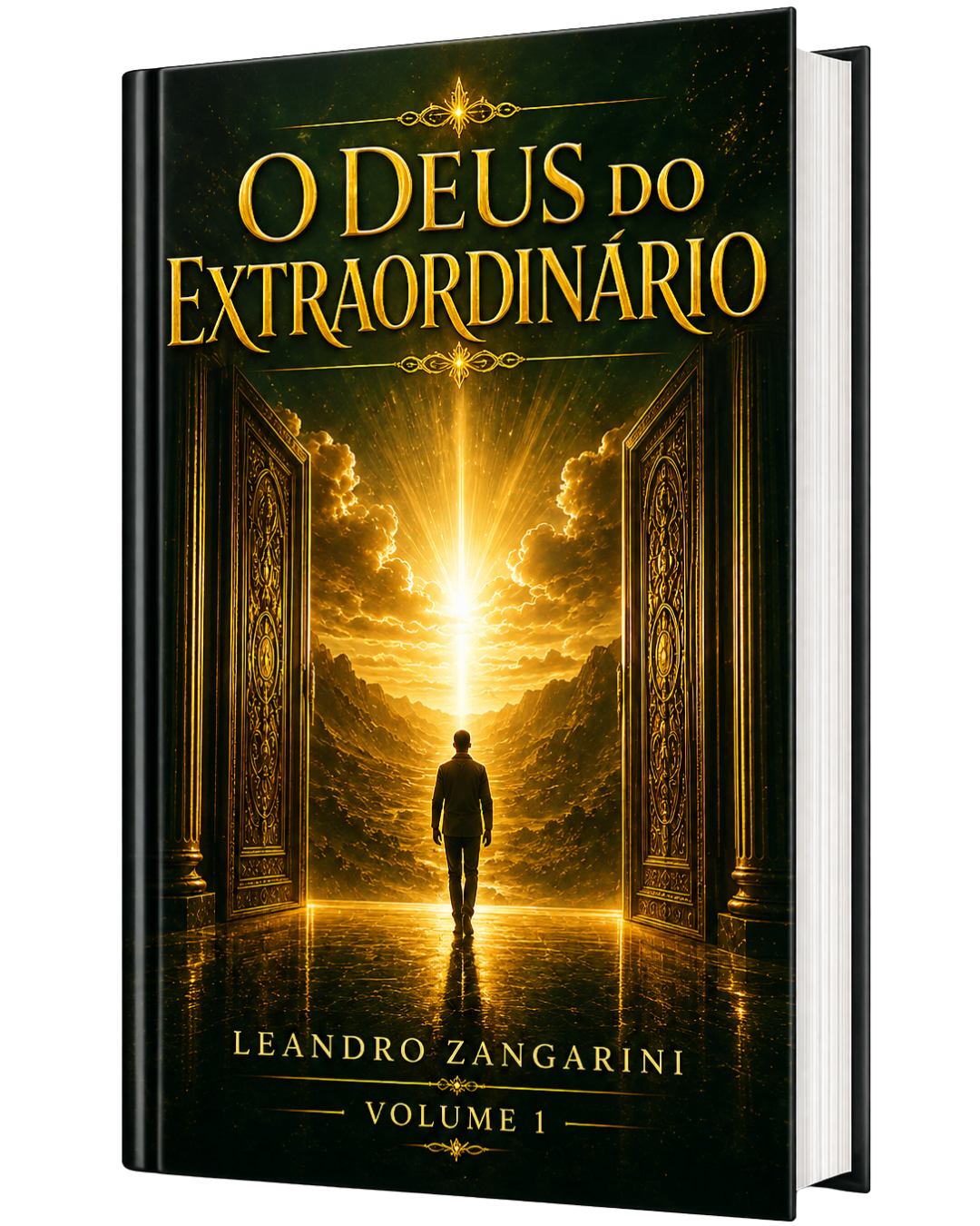 Capa do e-book O Deus do Extraordinário, de Bispo Leandro Zangarini